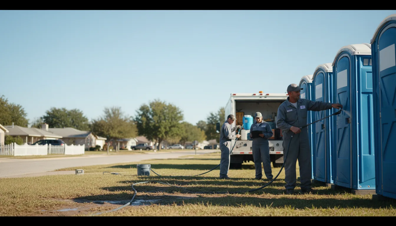 Long-Term Portable Toilet Rental in Omaha, NE near me